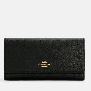Coach trifold wallet